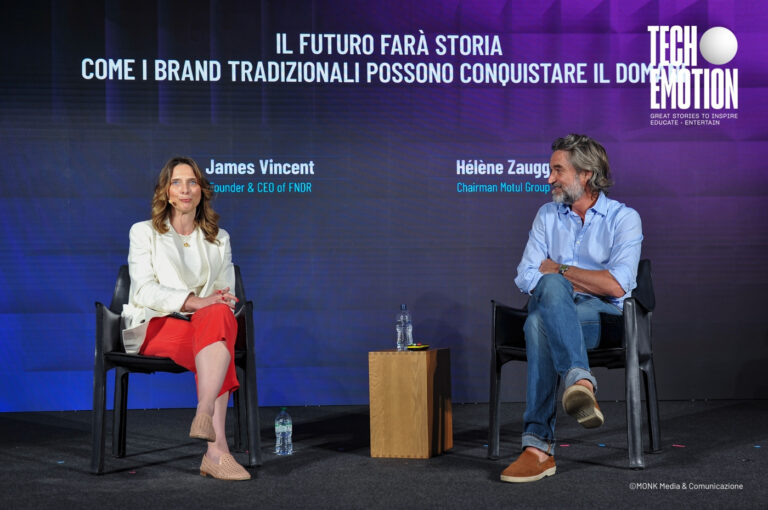 Hélène Zaugg, Chairman Motul Group and James Vincent, Founder and CEO of FNDR