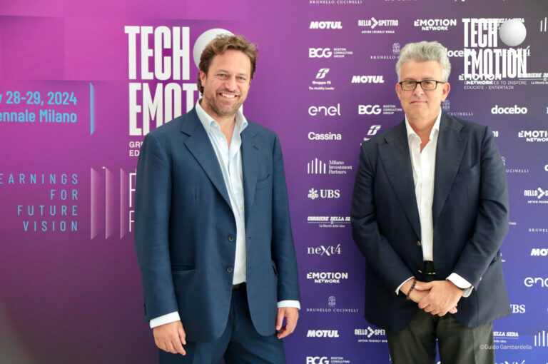 Mattia Mor, Founder & CEO Emotion Network and Stefano Ciurli, Head of Global Services at Enel Group