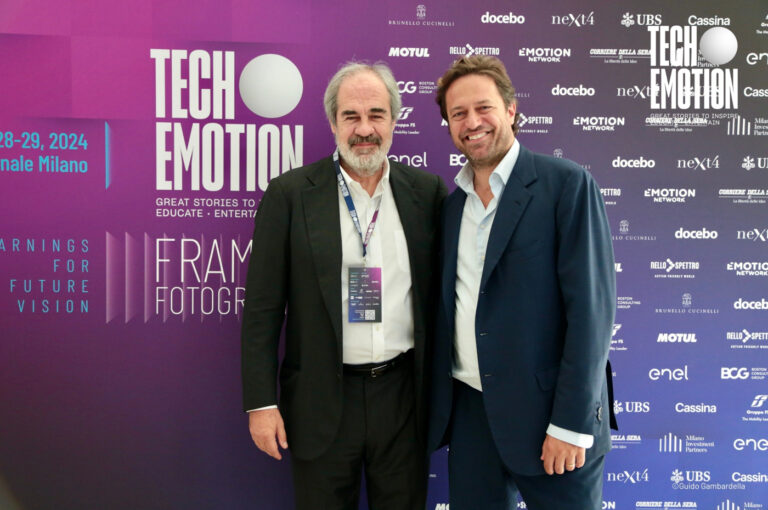 Claudio Costamagna, Executive President CC&Soci and Mattia Mor, Founder & CEO Emotion Network