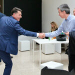Davide Serra, Founder and Ceo Algebris Investments and Angelo Moratti, Founder, President and Anchor Investor of Milano Investment Partners Sgr