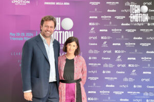 Mattia Mor, Founder & CEO Emotion Network e Karin Fischer, Co-founder and Board member Emotion Network