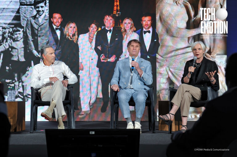 Howard Schultz, Founder and chairman emeritus Starbucks and Brunello Cucinelli, Executive president and director of Brunello Cucinelli S.p.A