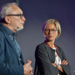 Gianluca Nicoletti, Giornalista, scrittore e Presidente di Fondazione Cervelli Ribelli, e Michela Paparella, CEO di Kulta, Co-founder e General Manager della start up “Nello Spettro”