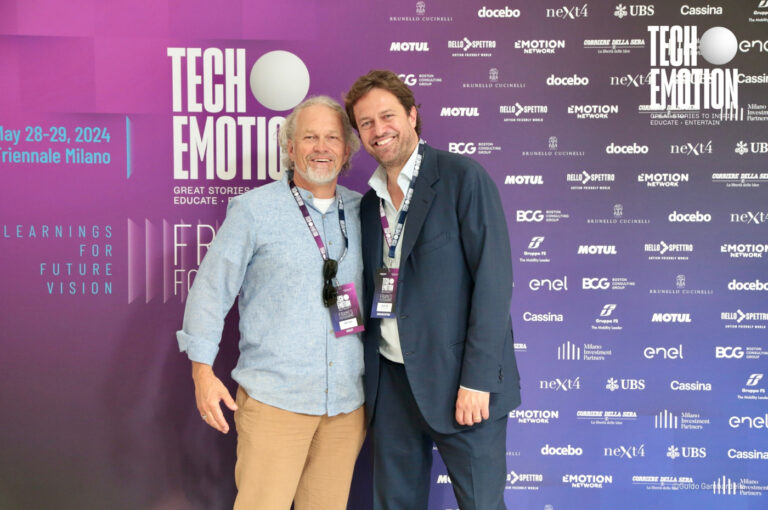Björn Öste, founder of Oatly, and Mattia Mor, Founder & CEO Emotion Network