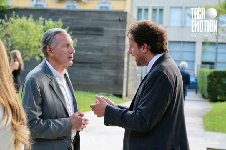 Howard Schultz, Founder and chairman emeritus Starbucks and Mattia Mor, Founder & CEO Emotion Network
