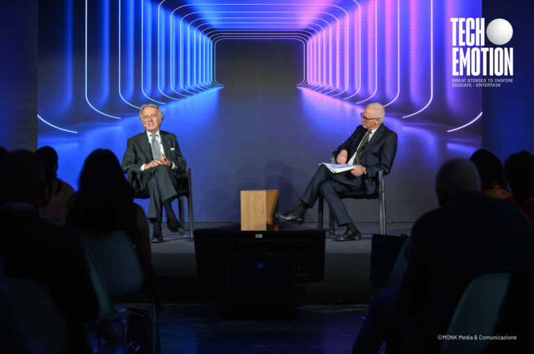Luca Cordero di Montezemolo, President Italo, Manifatture Sigaro Toscano and Fondazione Telethon and Daniele Manca, Journalist and Deputy Director Corriere della Sera