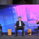 KR Sridhar, Chief Impact Officer di LionTree, Angelo Moratti, Fondatore, presidente e investitore principale di Milano Investment Partners Sgr and Ken Meyer, Imprenditore e ex Vice Presidente di Whole Foods Market
